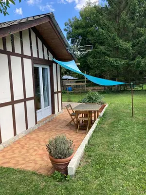 Jardin de l'établissement Gîte de Blay