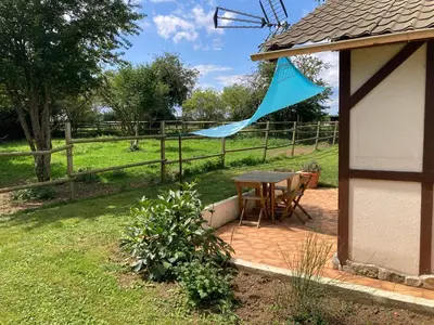 Jardin de l'établissement Gîte de Blay
