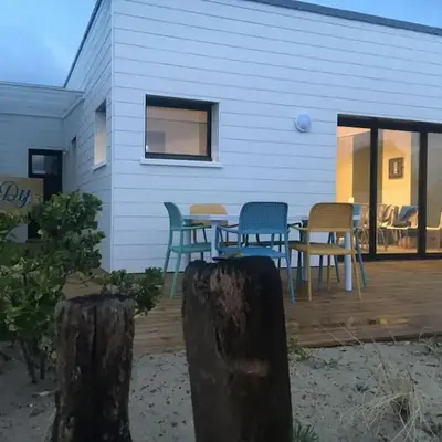 Maison face mer à Pirou Plage