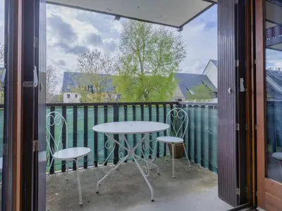 Balcon ou terrasse dans l'établissement Apartment Les Sylvestres-5 by Interhome