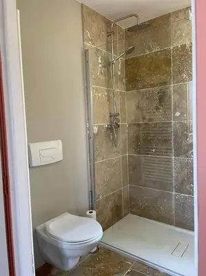 Salle de bains dans l'établissement Studio Ruben