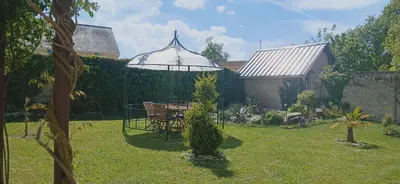 Jardin de l'établissement Domaine Aux Léopards Normands