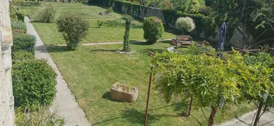 Jardin de l'établissement Domaine Aux Léopards Normands