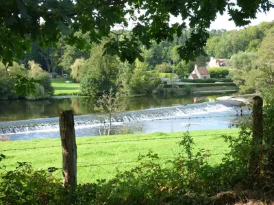 Paysage naturel près de la maison de vacances