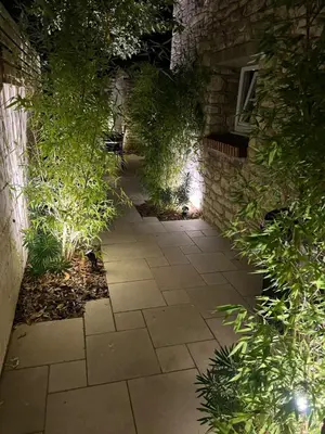 Jardin de l'établissement La villa MaRisKa et son SPA
