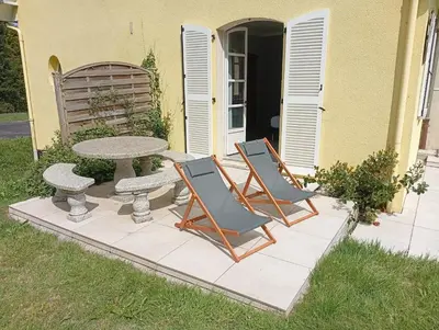 Jardin de l'établissement La Fontaine Dort