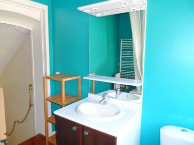 Salle de bains dans l'établissement Cabourg éventail 3min à pied de la plage