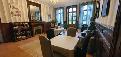 Coin salon dans l'établissement Manoir de Saint Ouen