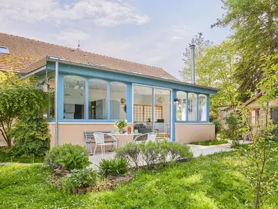 Jardin de l'établissement Studio Le laizon 1 by Interhome