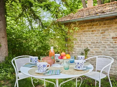 Jardin de l'établissement Apartment Le laizon 2 by Interhome