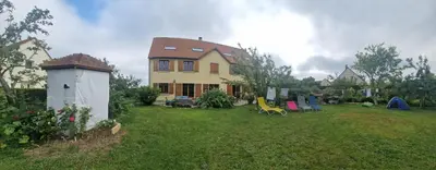 Jardin de l'établissement L'auberge d'authie