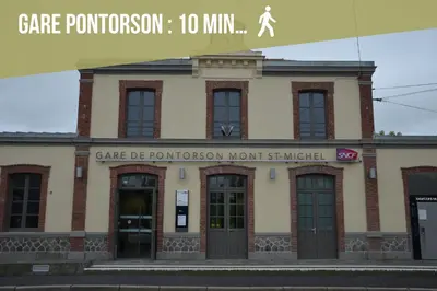 Plan de l'établissement Aux Berges Du Mont - Parking, 10 min Mont-Saint-Michel & Jardin