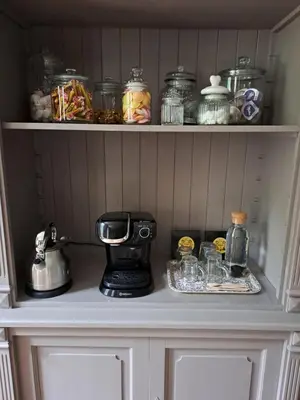 Cuisine ou kitchenette dans l'établissement La Maison Pelloquin