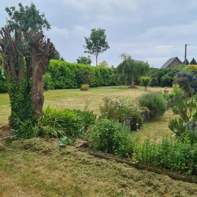 Jardin de l'établissement La Balnière Normande