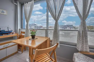 Balcon ou terrasse dans l'établissement Galys - Appt à 1 km de la plage