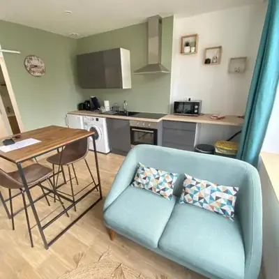 Joli appartement F2 plein centre Coutances