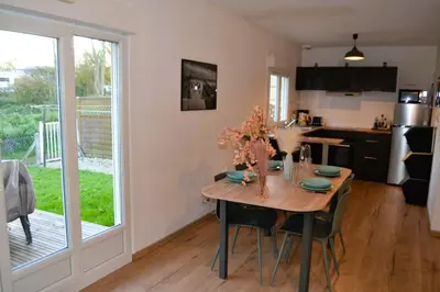 Cuisine ou kitchenette dans l'établissement Overlord HQ