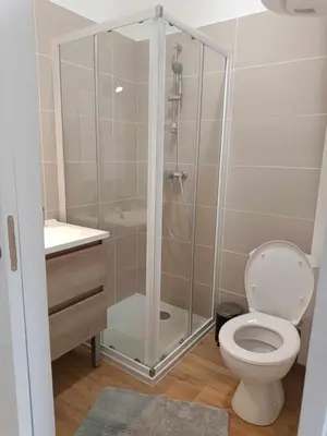 Salle de bains dans l'établissement Joli appartement F2 hyper centre