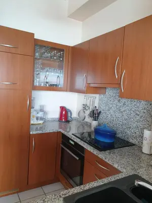 Cuisine ou kitchenette dans l'établissement Le Guépratte