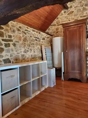 Cuisine ou kitchenette dans l'établissement SCIOTOT-BORD DE MER - LA GRANGE
