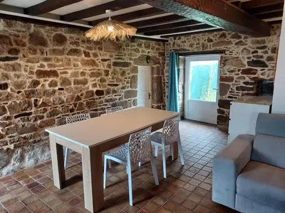 Coin salon dans l'établissement SCIOTOT-BORD DE MER - LA GRANGE