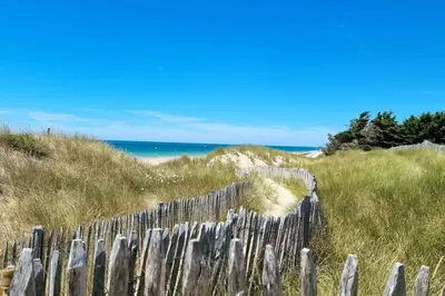 Paysage naturel près de la maison de vacances