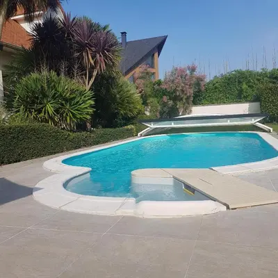 Piscine de l'établissement Entre Caen et la mer avec Piscine ou située à proximité
