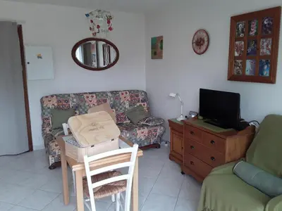 Coin salon dans l'établissement ker Mamie