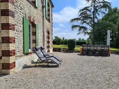Jardin de l'établissement Le Moulin du Saon