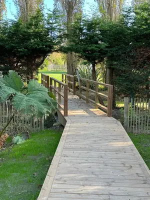 Jardin de l'établissement Domaine de l'O