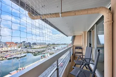 Balcon ou terrasse dans l'établissement Le Tikahupo - Charmant appt vue sur le port