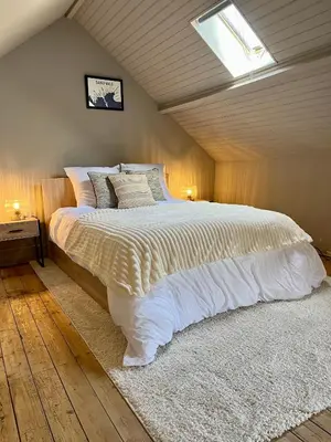 Un ou plusieurs lits dans un hébergement de l'établissement Chez Maurice - Stylish French Country House