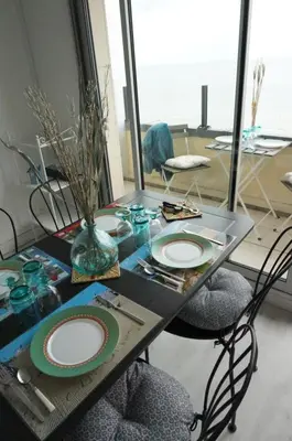 Plan de l'établissement BELLE VIE vue dominante mer et plage - Appartement 2 à 4 personnes