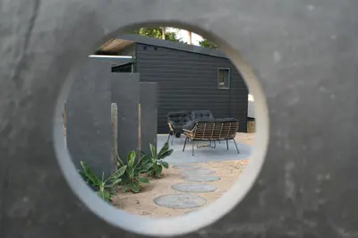Plan de l'établissement Cottage Jullouville Piscine Chauffée Accès Plage Baie du Mont Saint Michel