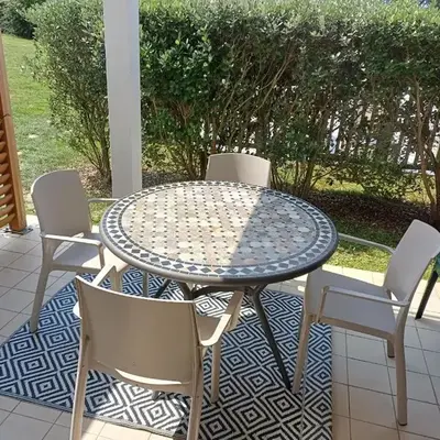 Le 501 F2 de plain-pied avec terrasse