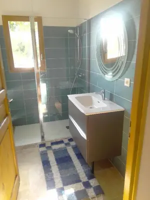 Salle de bains dans l'établissement gîte les jardins d'esteban