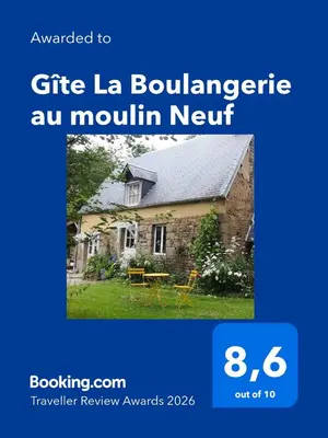 Certificat, récompense, panneau ou autre document affiché dans l'établissement Gîte La Boulangerie au moulin Neuf