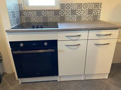 Cuisine ou kitchenette dans l'établissement maison secteur Mont St Michel