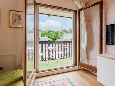 Balcon ou terrasse dans l'établissement Apartment Le Clos Mathilde-20 by Interhome