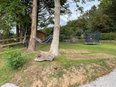 Jardin de l'établissement Gîte 200m2 avec spa