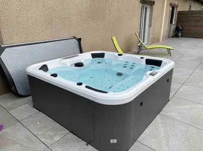 Plan de l'établissement Gîte 200m2 avec spa