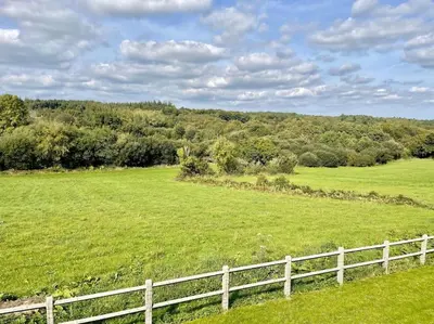 Paysage naturel près de la maison de vacances
