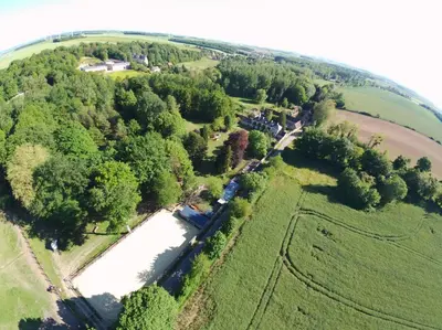 Paysage naturel près de la maison de vacances