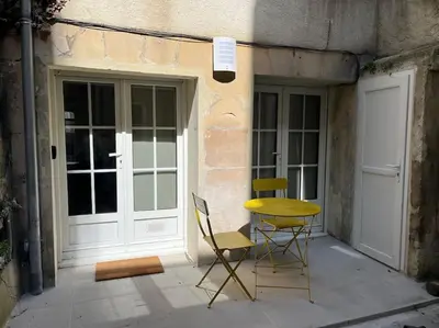 Terrasse ou espace extérieur de l'établissement Studio Cosy centre historique