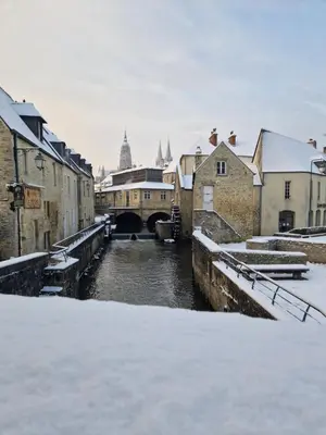 L'établissement Le Chalet de St Vigor en hiver