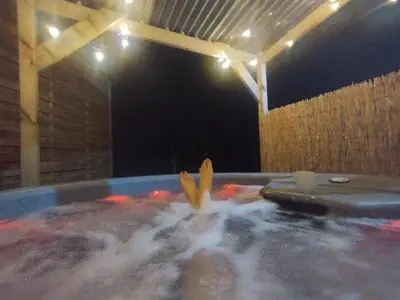 Plan de l'établissement Jolie maison au calme et proche mer avec spa en option