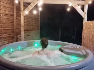 Plan de l'établissement Jolie maison au calme et proche mer avec spa en option
