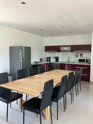 Cuisine ou kitchenette dans l'établissement Bien être à la campagne