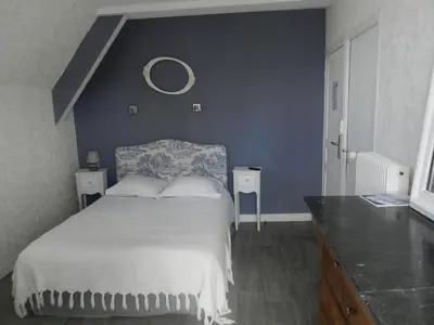 Un ou plusieurs lits dans un hébergement de l'établissement Villa les Dunes