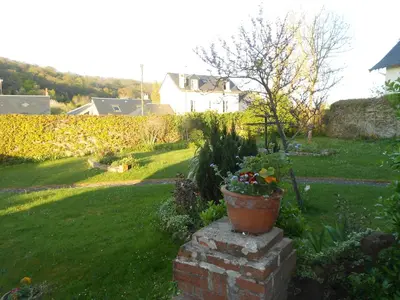 Jardin de l'établissement Villa les Dunes
